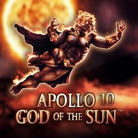 Apollo God of the Sun online game logo by Novomatic on rizzio-casinos.com