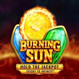 Burning Sun by Wazdan, showcased at rizzio-casinos.com – game logo
