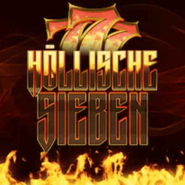 Hollische Sieben slot logo by Hölle Games at Rizzio Casino