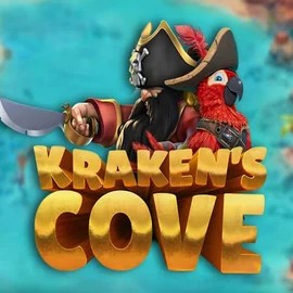 Official Slots logo: Krakens Cove by Relax Gaming at Rizzio Casino