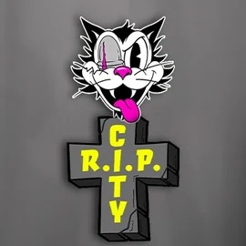 Official Slots logo: RIP City by Hacksaw Gaming at Rizzio Casino