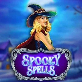Spooky Spells logo – Slots by Novomatic at Rizzio Casino